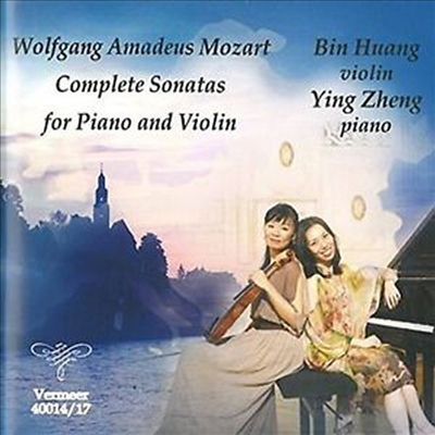 모차르트: 피아노와 바이올린을 위한 소나타 전집 (Mozart: Complete Violin Sonatas) (4CD) - Bin Huang