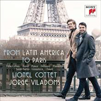 라틴 아메리카에서 파리까지 - 첼로와 피아노를 위한 작품집 (From Latin America to Paris - Works for Cello and Piano)(CD) - Lionel Cottet