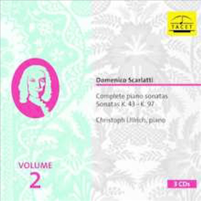 D.스카를라티: 피아노 소나타 전곡 2집 (D.Scarlatti: Complete Piano Sonatas Vol. 2) (3CD) - Christoph Ullrich