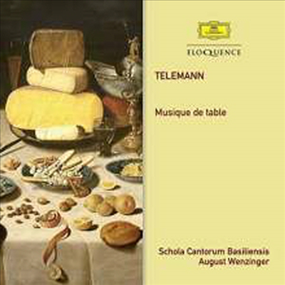 텔레만: 타펠 무지크 전곡집 (Telemann: Musique de Table) (4CD) - August Wenzinger