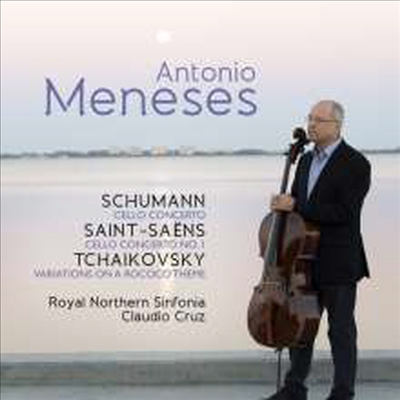 생상스 &amp; 슈만: 첼로 협주곡 (Saint-Saens &amp; Schumann: Cello Concerto)(CD) - Antonio Meneses