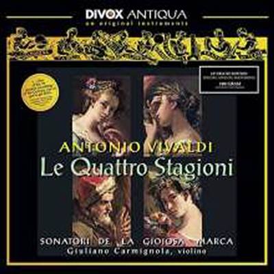비발디: 사계 (Vivaldi: Four Seasons) (180g)(LP) - Giuliano Carmignola