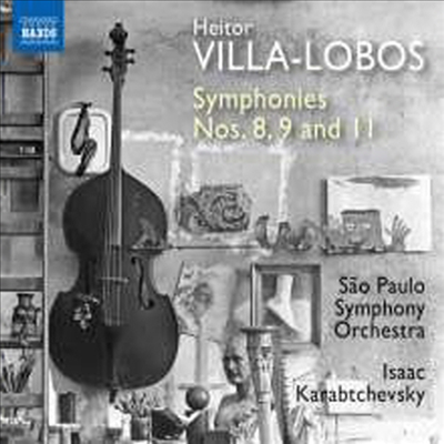 빌라-로보스: 교향곡 8, 9 &amp; 11번 (Villa-Lobos: Symphonies Nos.8, 9 &amp; 11)(CD) - Isaac Karabtchevsky