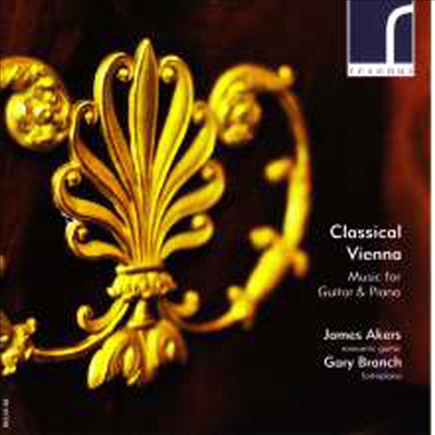 빈의 고전음악 - 기타와 피아노를 위한 작품집 (Classical Vienna - Works for Guitar and Piano)(CD) - James Akers