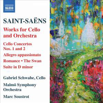 생상스: 첼로 협주곡 1 & 2번 (Saint-Saens: Cello Concertos Nos. 1 & 2)(CD) - Gabriel Schwabe