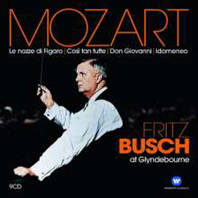 글라인드본의 부슈 - 모차르트 오페라 (Fritz Busch at Glyndebourne - Mozart: Operas) (9CD Boxset) - Fritz Busch