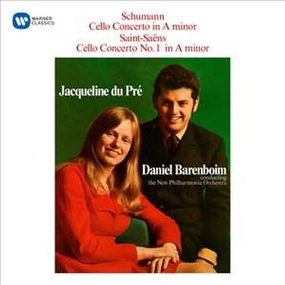 생상스 &amp; 슈만: 첼로 협주곡 (Saint-Saens &amp; Schumann: Cello Concerto)(CD) - Jacqueline du Pre