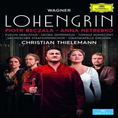 바그너: 오페라 &#39;로엔그린&#39; (Wagner: Opera &#39;Lohengrin&#39;) (2DVD) (2017)(한글무자막)(DVD) - Christian Thielemann