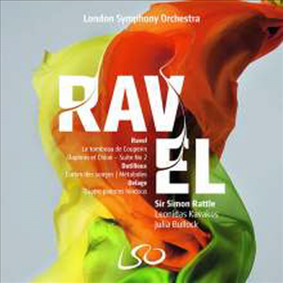 라벨, 뒤티외 &amp; 들라쥬 (Ravel, Dutilleux &amp; Delage) (DVD + Blu-ray) (2017)(DVD) - Simon Rattle