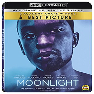 Moonlight (문라이트) (2016) (한글무자막)(4K Ultra HD + Blu-ray + Digital HD)