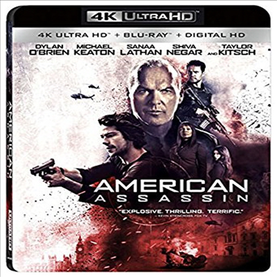 American Assassin (어쌔신: 더 비기닝) (2017) (한글무자막)(4K Ultra HD + Blu-ray + Digital HD)