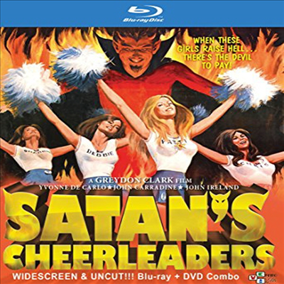 Satan&#39;s Cheerleaders (사탄의 치어리더)(한글무자막)(Blu-ray+DVD)