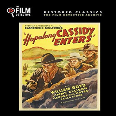 Hopalong Cassidy Enters (캐시디 엔터즈) (지역코드1)(한글무자막)(DVD-R)