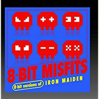 8-Bit Misfits - 8-Bit Versions Of Iron Maiden (CD-R)