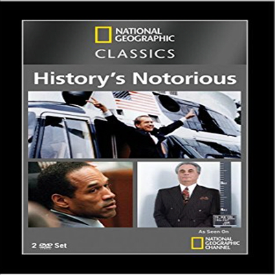 National Geographic: Classics - History&#39;s Most (히스토리 모스트 노트리어스) (DVD-R)(한글무자막)(DVD)