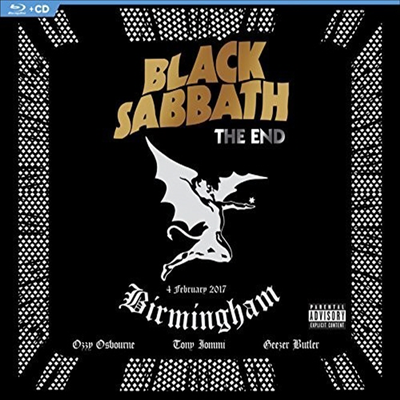 Black Sabbath - The End: Live In Birmingham (CD+Blu-ray)(Digipack)