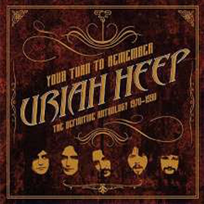 Uriah Heep - Your Turn To Remember: Definitive Anthology 1970 - 1990 (Remastered)(Digipack)(2CD)