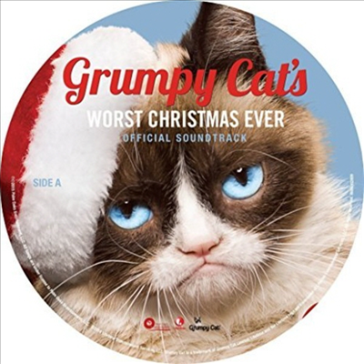 O.S.T. - Grumpy Cat&#39;s Worst Christmas Ever (짜증난 고양이의 최악의 크리스마스) (Picture Disc Vinyl LP)