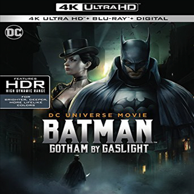 Batman: Gotham By Gaslight (배트맨: 고담 바이 가스라이트) (한글무자막)(4K Ultra HD + Blu-ray + Digital)