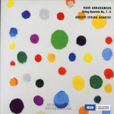 한스 아브라함센: 현악 사중주 1 - 4번 (Hans Abrahamsen: String Quartets Nos.1 - 4)(CD) - Arditti Quartet