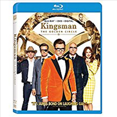 Kingsman: The Golden Circle (킹스맨: 골든 서클) (2017) (한글무자막)(Blu-ray + DVD + Digital)