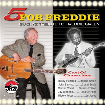 Bucky Pizzarelli - 5 For Freddie: Bucky's Tribute To Freddie Green (CD)