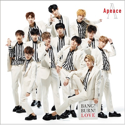 에이피스 (Apeace) - Bang! Burn! Love (CD+DVD) (초회한정반)