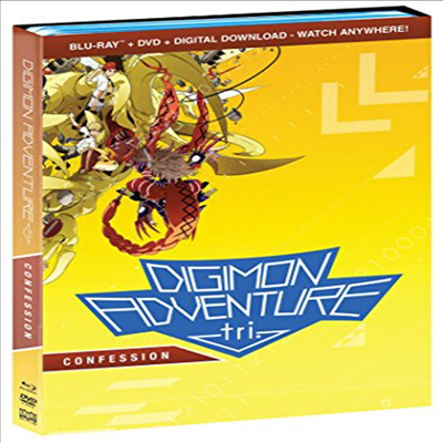 Digimon Adventure Tri: Confession (디지몬 어드벤처 트라이)(한글무자막)(Blu-ray+DVD)
