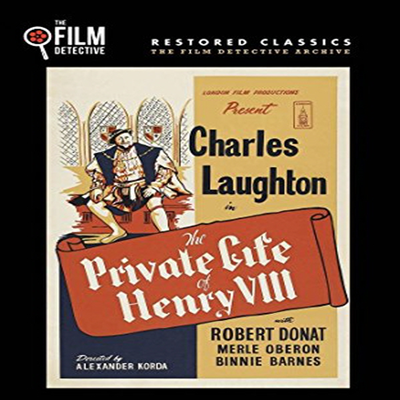 Private Life Of Henry Viii (헨리 8세) (지역코드1)(한글무자막)(DVD-R)