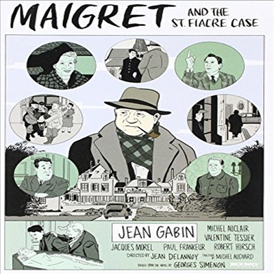 Maigret & St Fiacre Case (1959) (매그레와 쌩 피아크르 사건)(지역코드1)(한글무자막)(DVD)