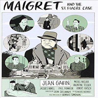 Maigret &amp; St Fiacre Case (1959) (매그레와 쌩 피아크르 사건)(지역코드1)(한글무자막)(DVD)