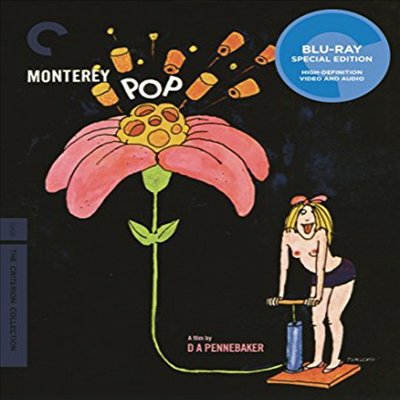 Criterion Collection: Monterey Pop (몬터레이 팝)(한글무자막)(Blu-ray)