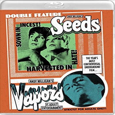 Andy Milligan's Seeds & Vapors (앤디 밀리건)(한글무자막)(Blu-ray+DVD)