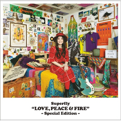 Superfly (슈퍼플라이) - Love, Peace & Fire -Special Edition- (CD)