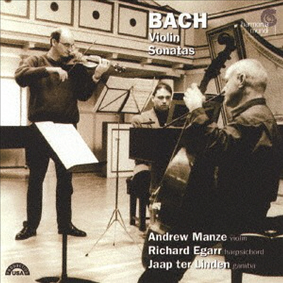 바흐: 바이올린 소나타 전곡 작품, 토카타와 푸가 (Bach: Violin Sonata Complete Works) (2 UHQCD)(일본반) - Andrew Manze