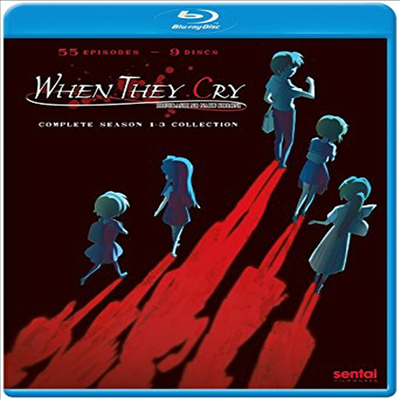 When They Cry: Complete Collection (쓰르라미 울적에)(한글무자막)(Blu-ray)