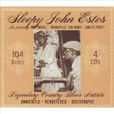 Sleepy John Estes - Legendary Country Blues Artists (4CD)