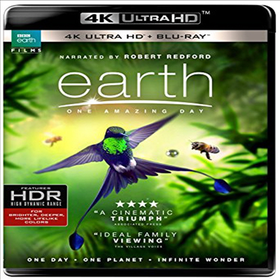 Earth: One Amazing Day (어스: 원 어메이징 데이) (2017) (한글무자막)(4K Ultra HD + Blu-ray)
