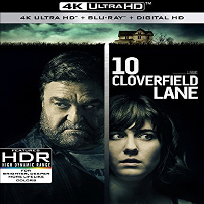 10 Cloverfield Lane (클로버필드 10번지) (2016) (한글무자막)(4K Ultra HD + Blu-ray + Digital HD)