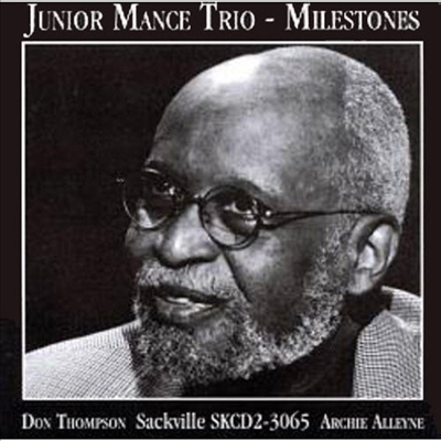 Junior Mance - Milestones (CD)