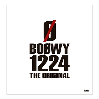 Boowy (보위) - 1224 -The Original-(지역코드2)(DVD)