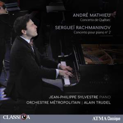 마르티누 & 라흐마니노프: 피아노 협주곡 (Mathieu & Rachmaninov: Piano Concertos)(CD) - Alain Trudel