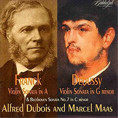 알프레드 뒤보아 - 프랑크, 베토벤, 드뷔시 : 바이올린 소나타 (Alfred Dubois - Franck : Violin Sonata, Beethoven : Violin Sonata No.7, Debussy : Violin Sonata)(CD) - Alfred Dubois