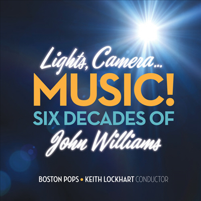 보스톤 팝스 오케스트라 - 존 윔리암스 영화 음악 모음집 (Lights Camera Music Six Decades Of John Williams)(CD) - Boston Pops Orchestra