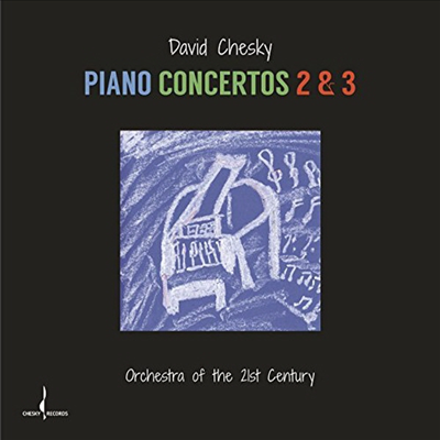 체스키: 피아노 협주곡 2, 3번 (David Chesky: Piano Concertos 2 & 3) (Digipack)(CD) - David Chesky