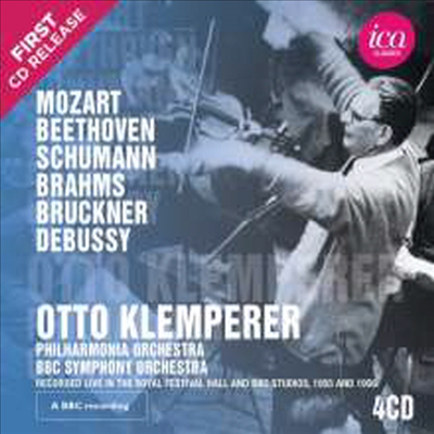 오토 클렘퍼러 - 브루크너, 베토벤, 슈만, 브람스 (Otto Klemperer dirigiert Symphonies) (4CD Boxset) - Otto Klemperer