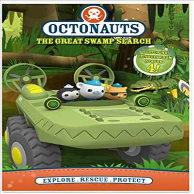 Octonauts: The Great Swamp Search (옥터넛)(지역코드1)(한글무자막)(DVD)