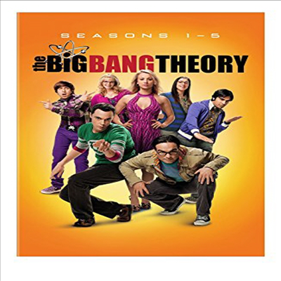 The Big Bang Theory: Season 1 - 5 (빅뱅이론: 시즌 1-5)(지역코드1)(한글무자막)(DVD)