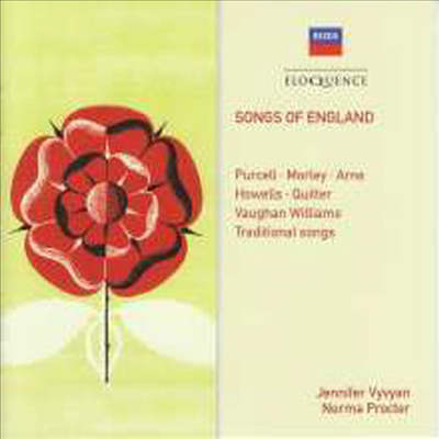 영국의 가곡과 민요 (Songs Of England)(CD) - Jennifer Vyvyan