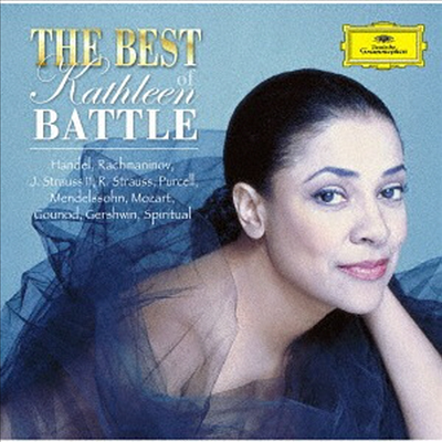 캐슬린 배틀 - 가곡, 아리아, 영가 (Best Of Kathleen Battle) (일본반)(CD) - Kathleen Battle